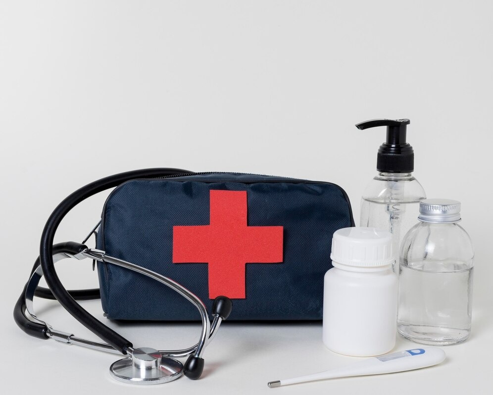 First Aid Kit and Safety Gear